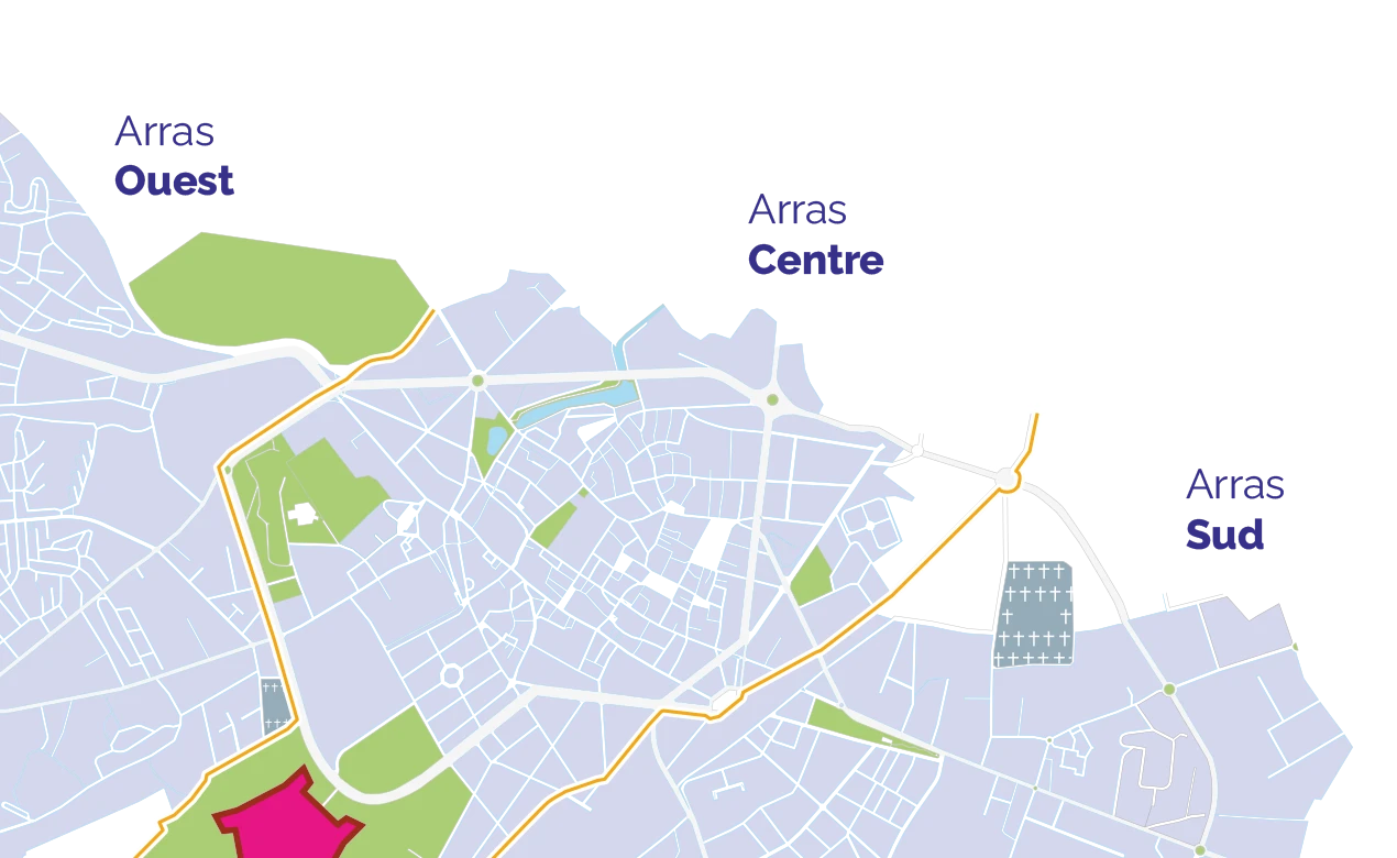 Carte Interactive d'Arras